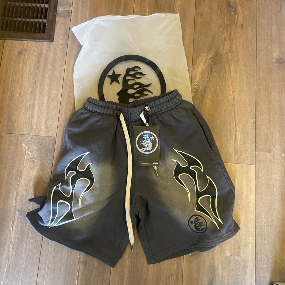 Black Flame Hellstar Shorts